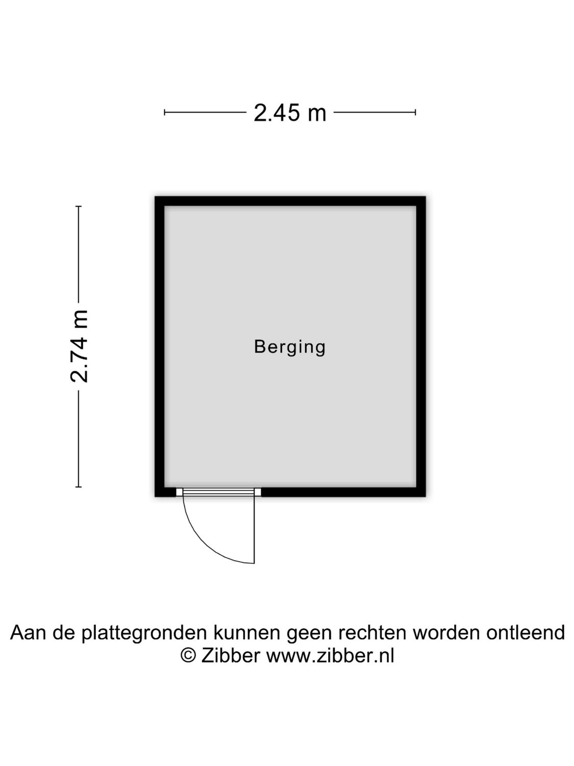 Komweisingel 11, ABBENBROEK plattegrond 2