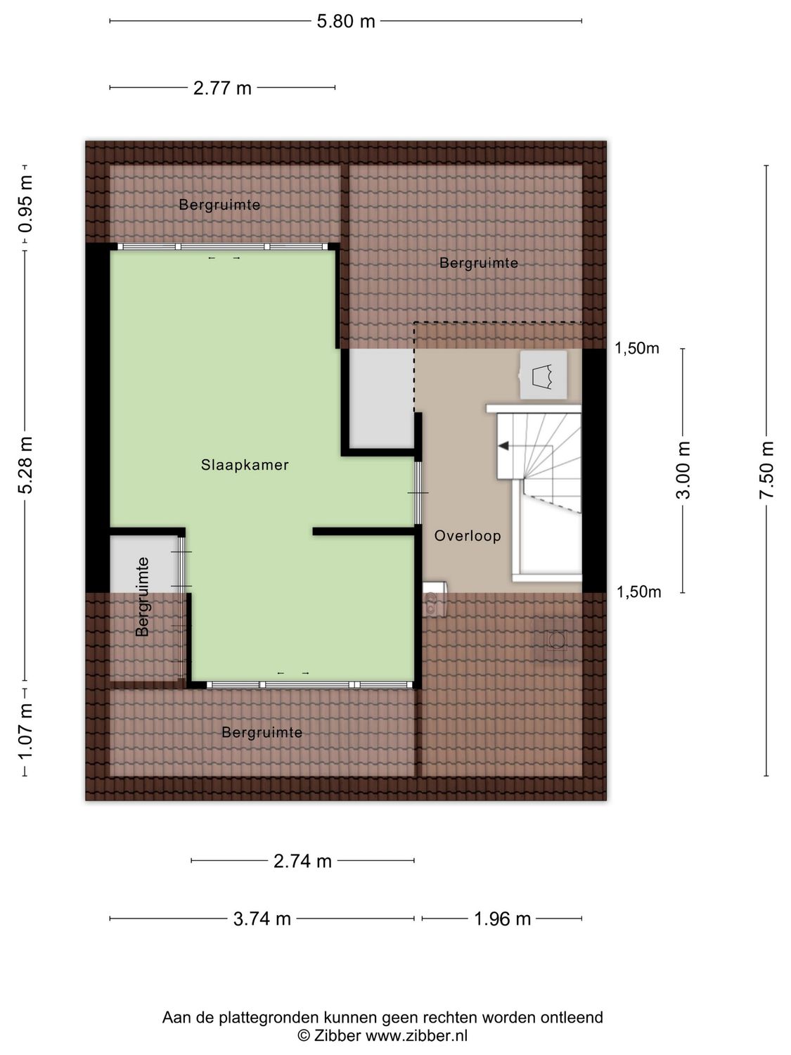 Komweisingel 11, ABBENBROEK plattegrond 4