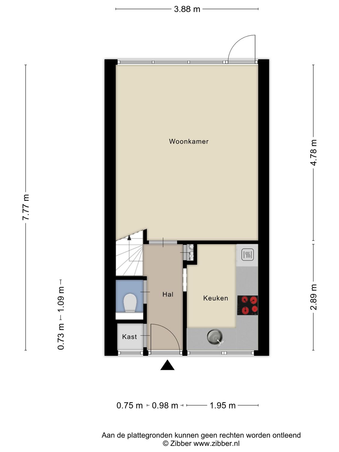 Klaproosstraat 8, HEENVLIET plattegrond 0