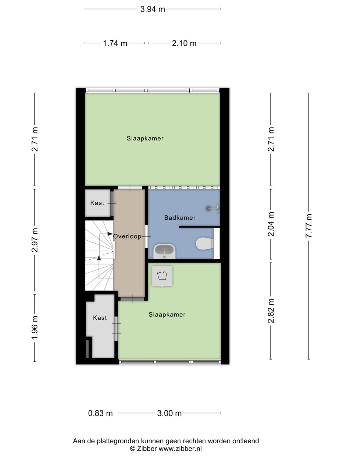 Klaproosstraat 8, HEENVLIET plattegrond 3