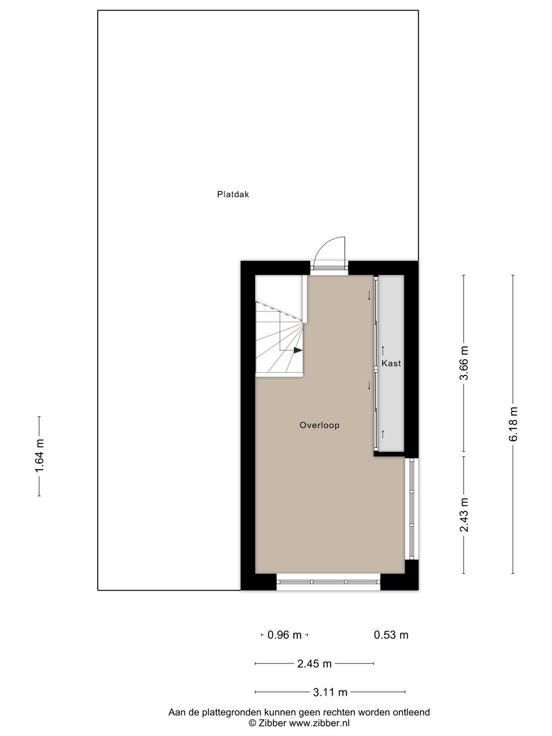 Anne Frankstraat 107, SPIJKENISSE plattegrond 4