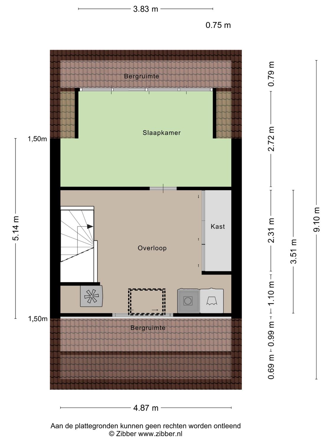 Heerenlaan 13, HEENVLIET plattegrond 4