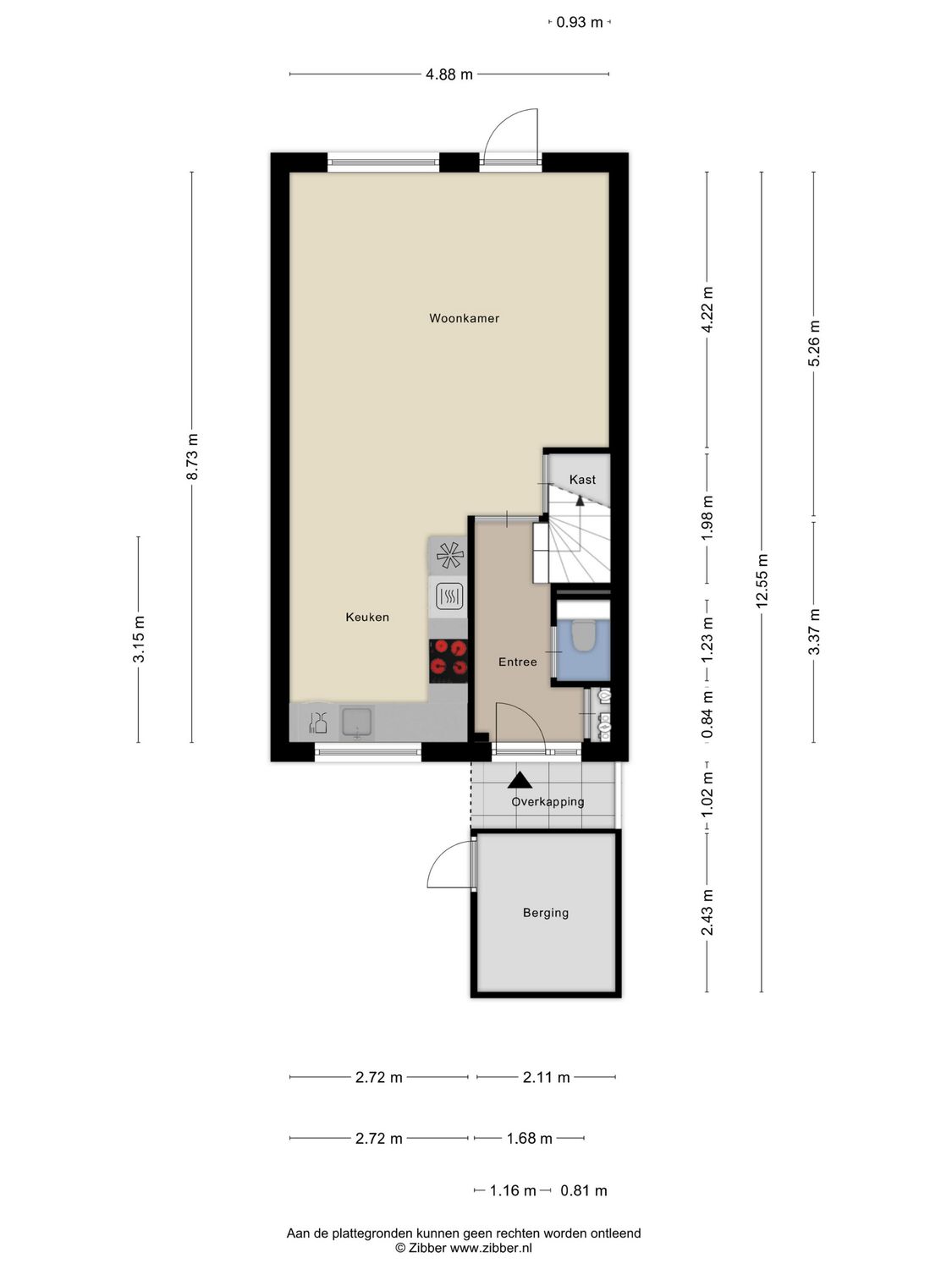 Otellostraat 11, SPIJKENISSE plattegrond 0
