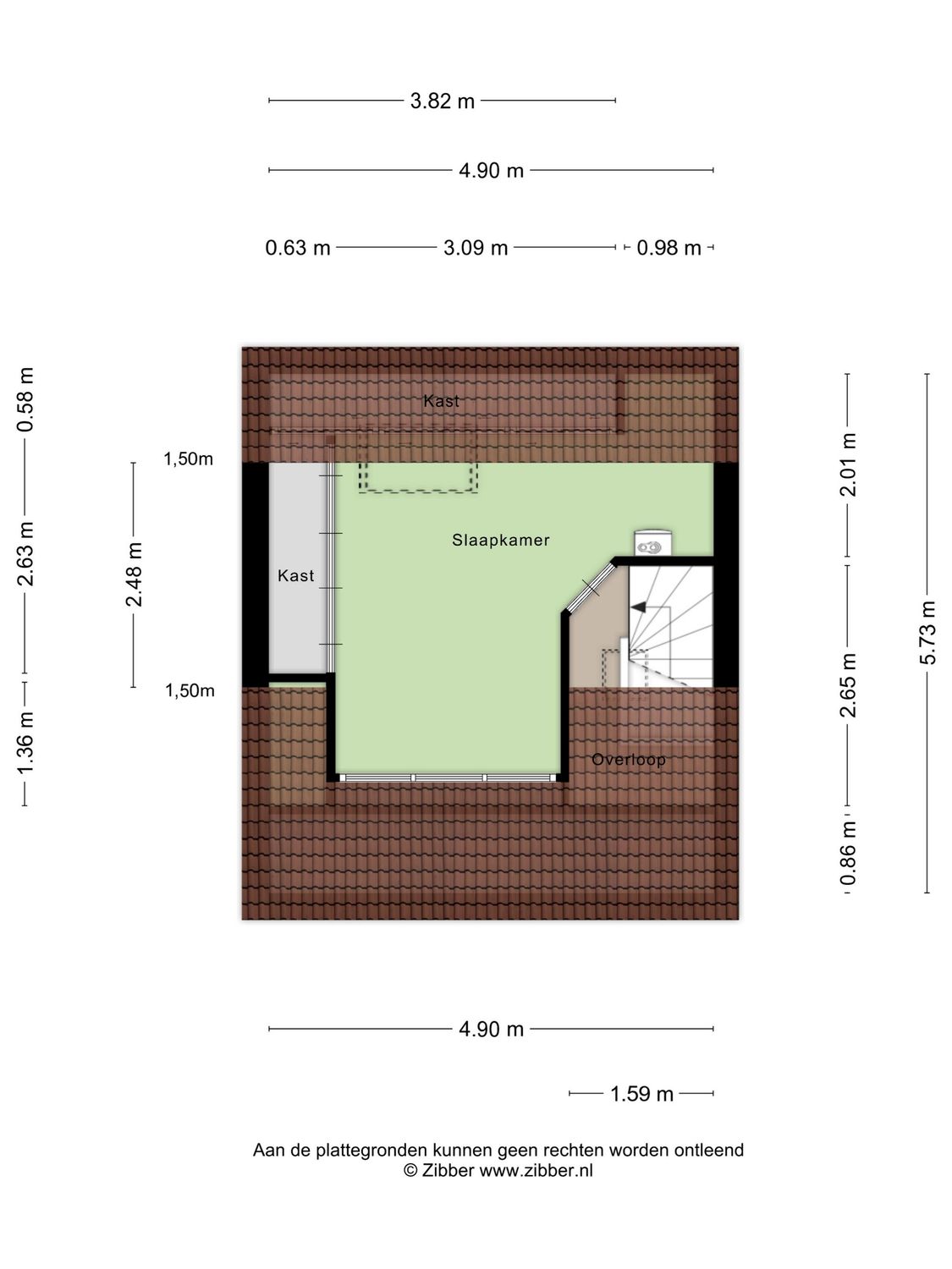 Otellostraat 11, SPIJKENISSE plattegrond 4
