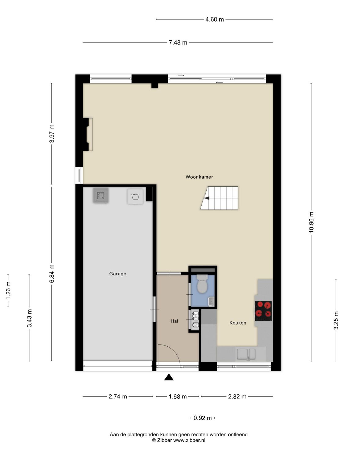 Mildenburgallee 114, SPIJKENISSE plattegrond 1