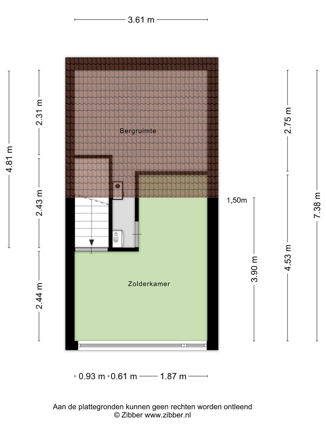 Mildenburgallee 114, SPIJKENISSE plattegrond 4