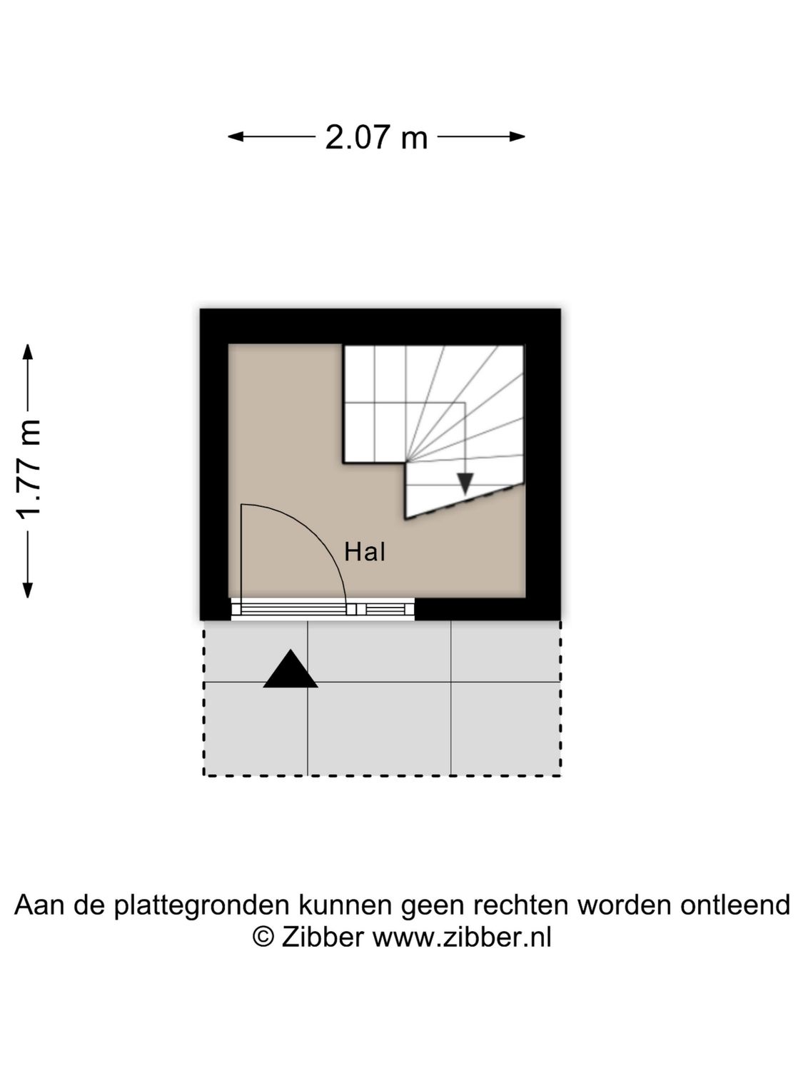 Gaard 52, SPIJKENISSE plattegrond 0
