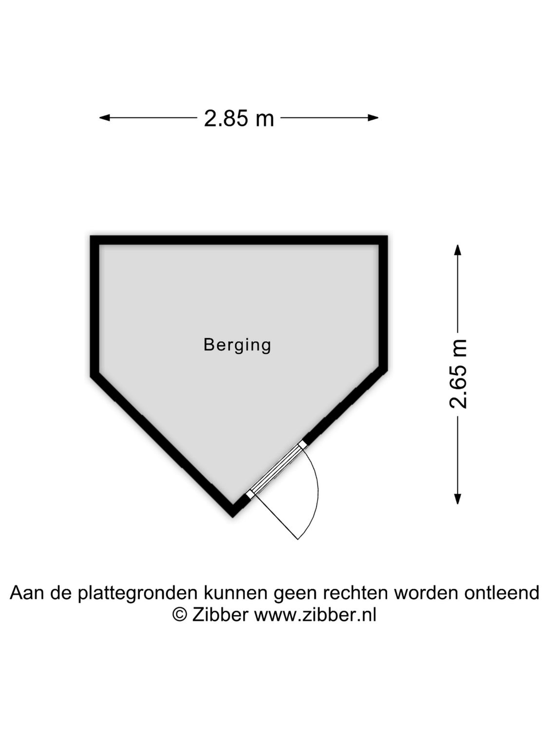 Gaard 52, SPIJKENISSE plattegrond 1