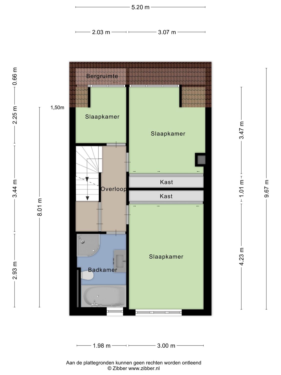 Vlinderveen 437, SPIJKENISSE plattegrond 4
