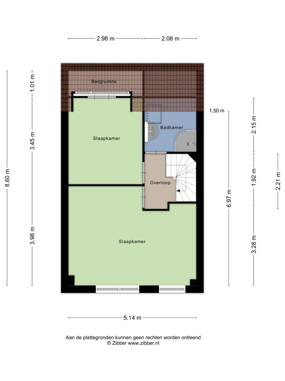 Symfonielaan 42, SPIJKENISSE plattegrond 3