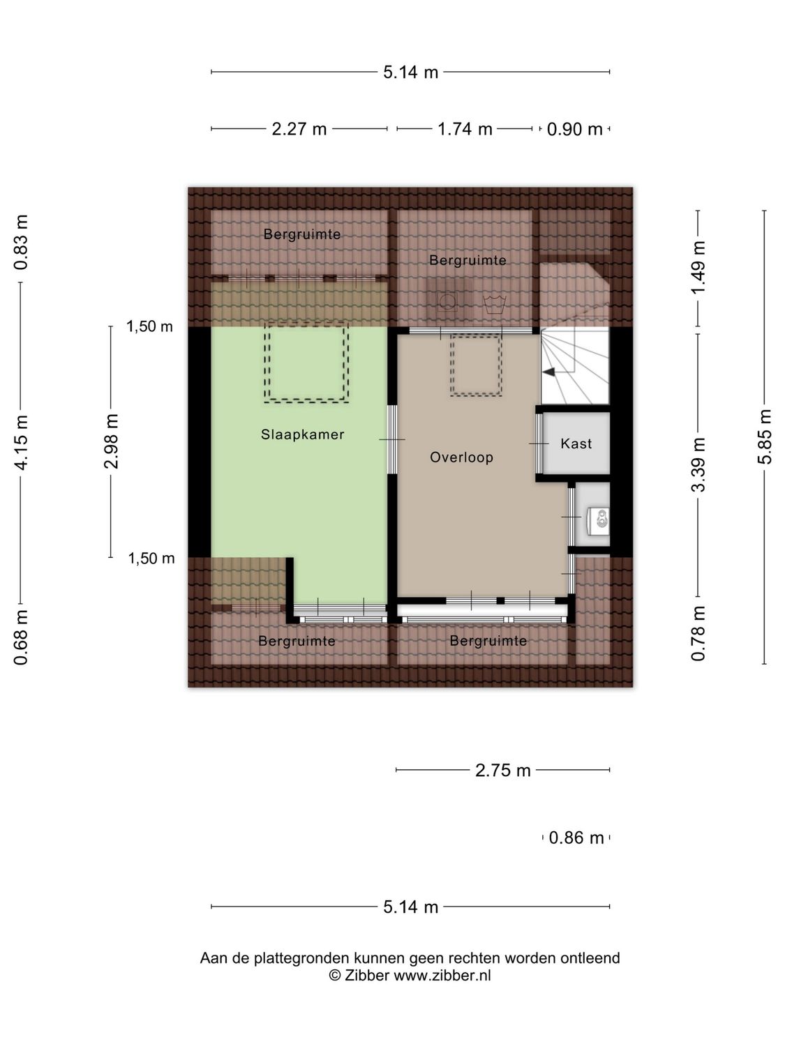 Symfonielaan 42, SPIJKENISSE plattegrond 4