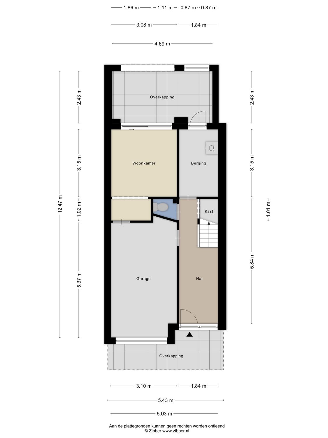 Hugo van Voorneweg 48, HEENVLIET plattegrond 0