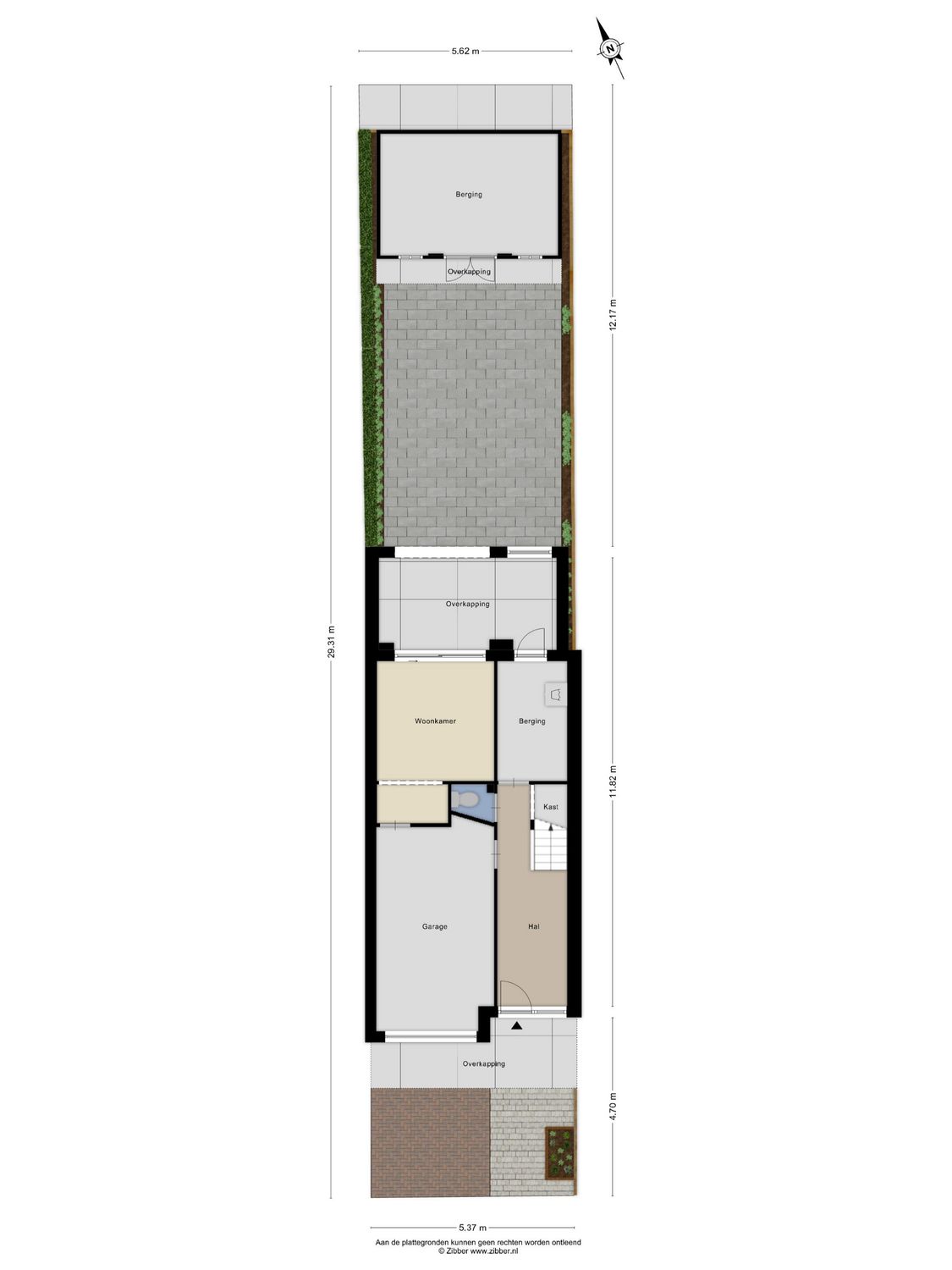 Hugo van Voorneweg 48, HEENVLIET plattegrond 1