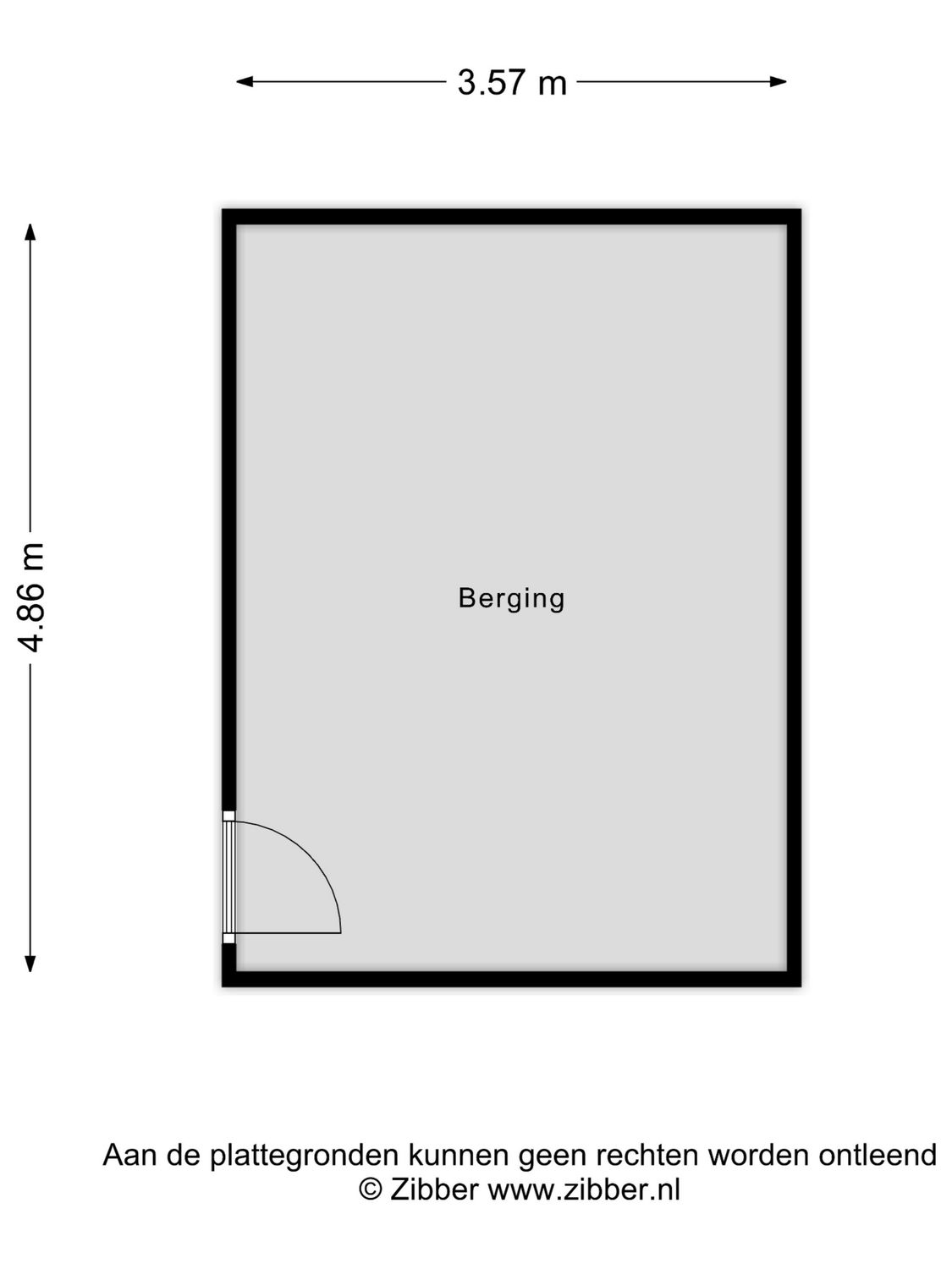 Heyermansstraat 3B, SPIJKENISSE plattegrond 1