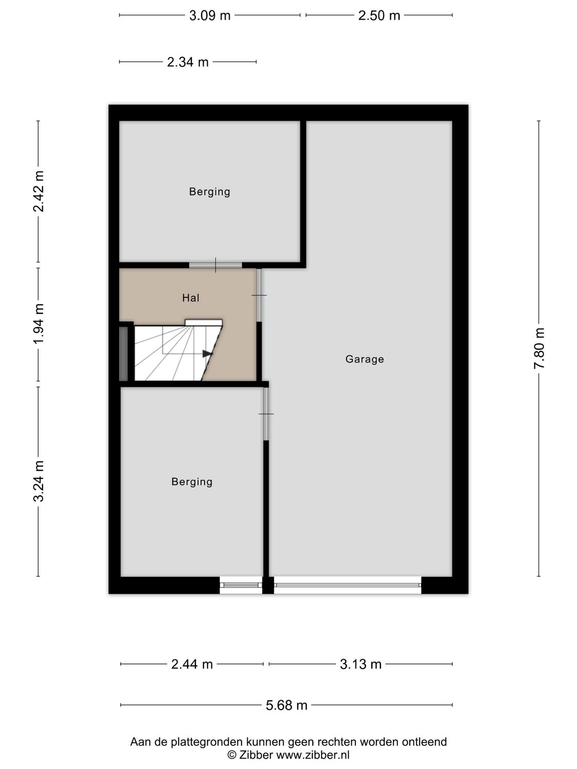 Johanna Naberstraat 3, SPIJKENISSE plattegrond 3