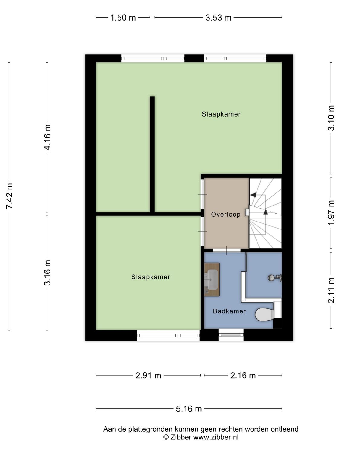 Alikruik 14, HELLEVOETSLUIS plattegrond 3