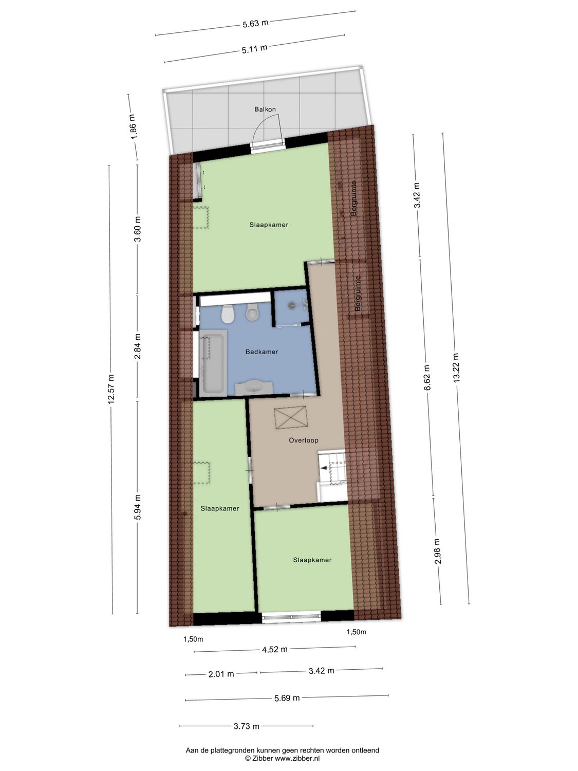 Dorpsplein 5, GEERVLIET plattegrond 3