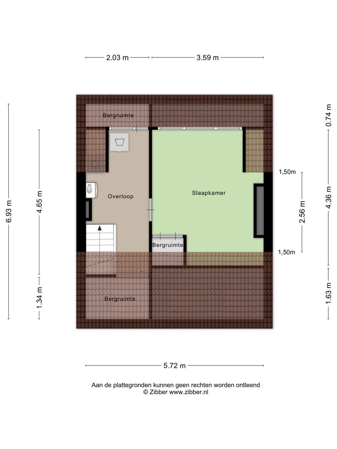 Violierstraat 19, SPIJKENISSE plattegrond 4