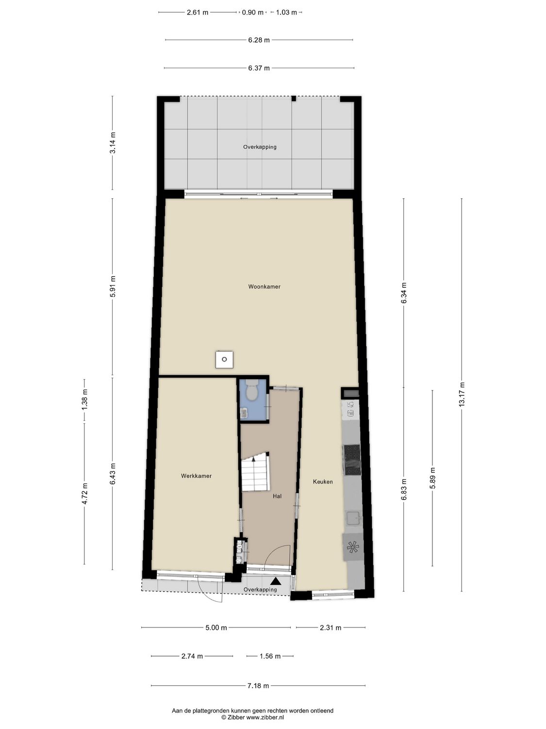 Henri&euml;tte Roland Holststraat 30, SPIJKENISSE plattegrond 0