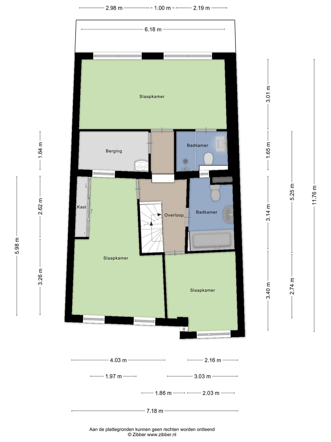 Henri&euml;tte Roland Holststraat 30, SPIJKENISSE plattegrond 3