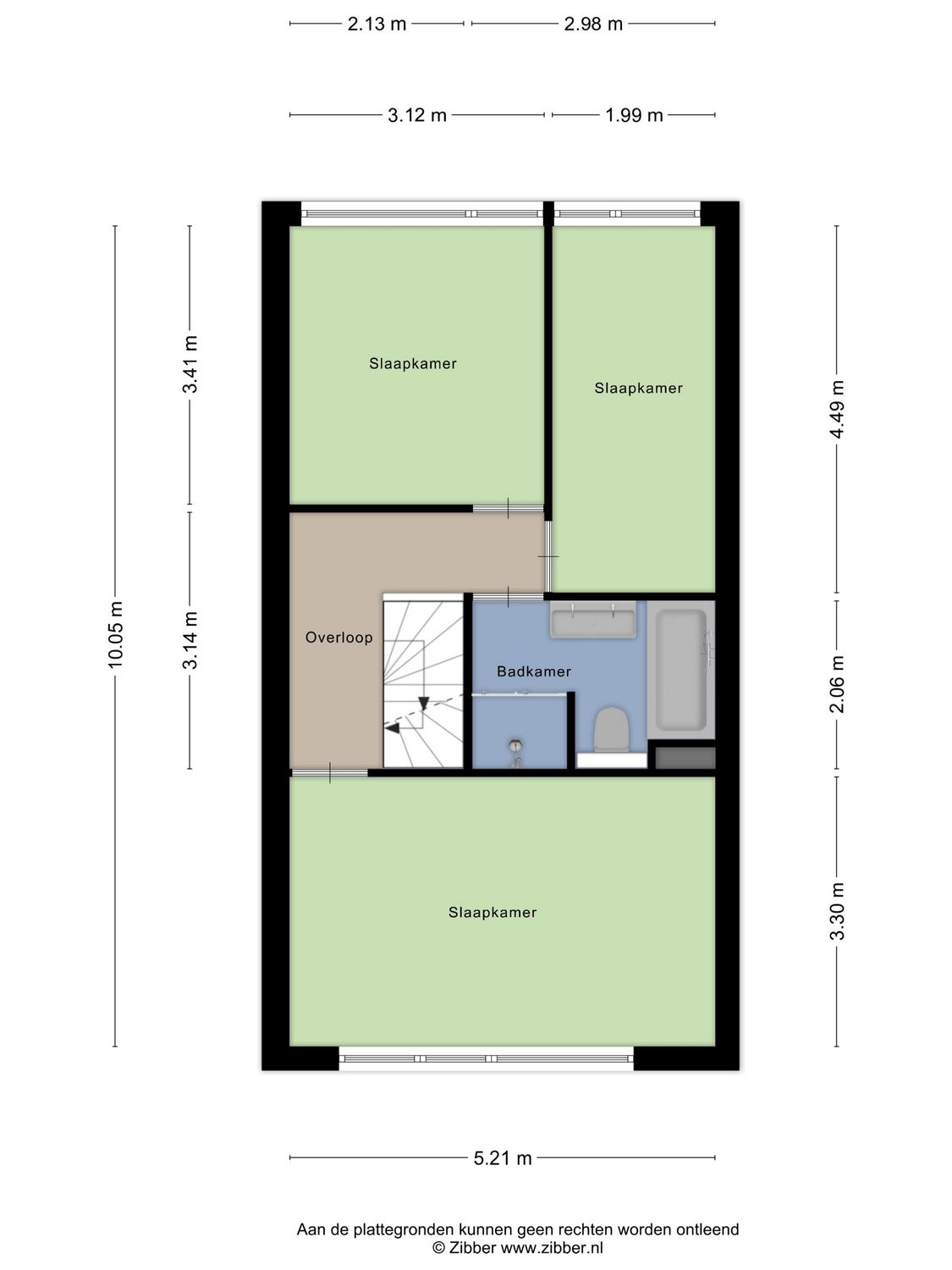 Nemelaerlaan 14, SPIJKENISSE plattegrond 3