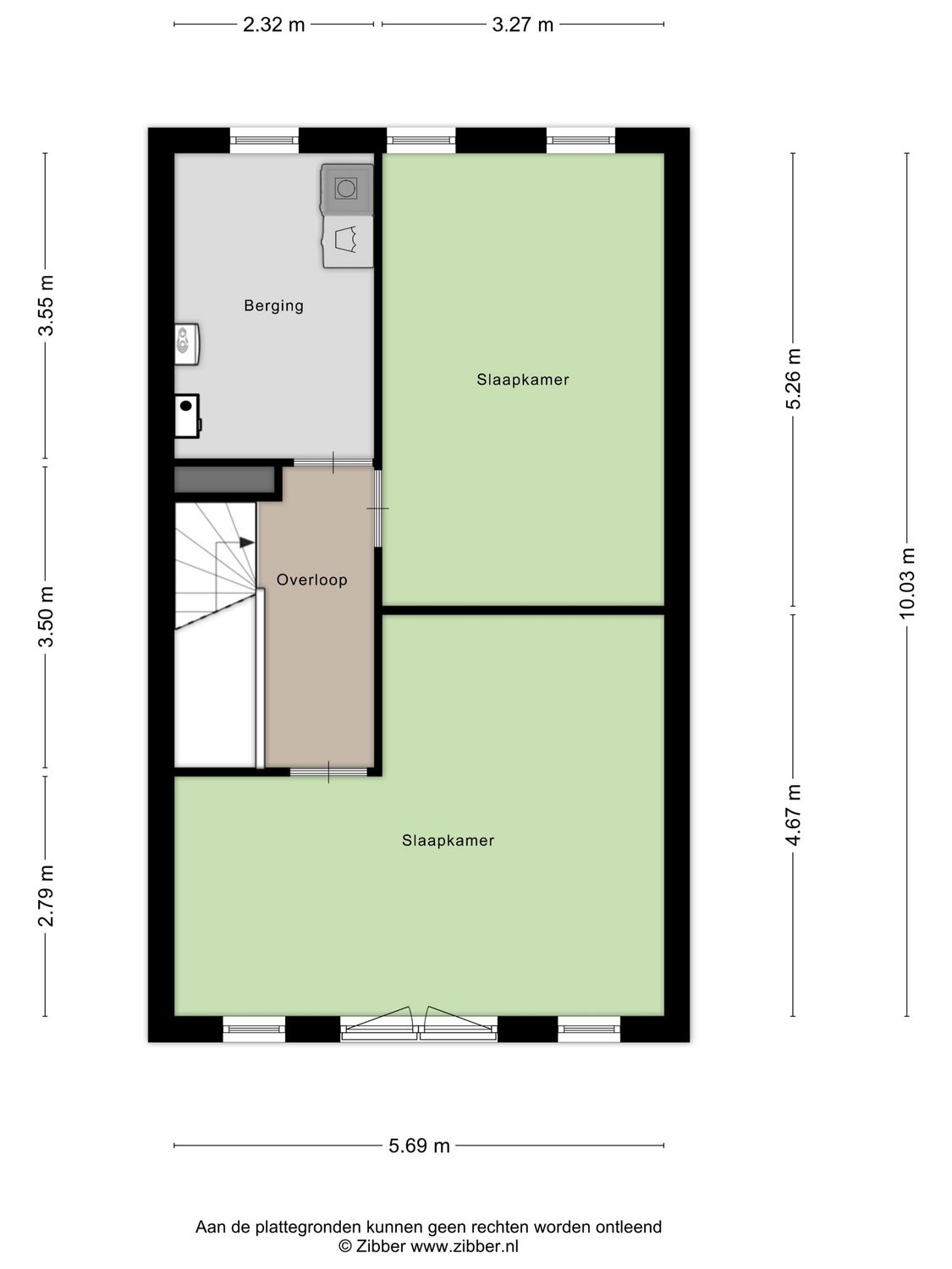 Sluiskade 88, SPIJKENISSE plattegrond 5