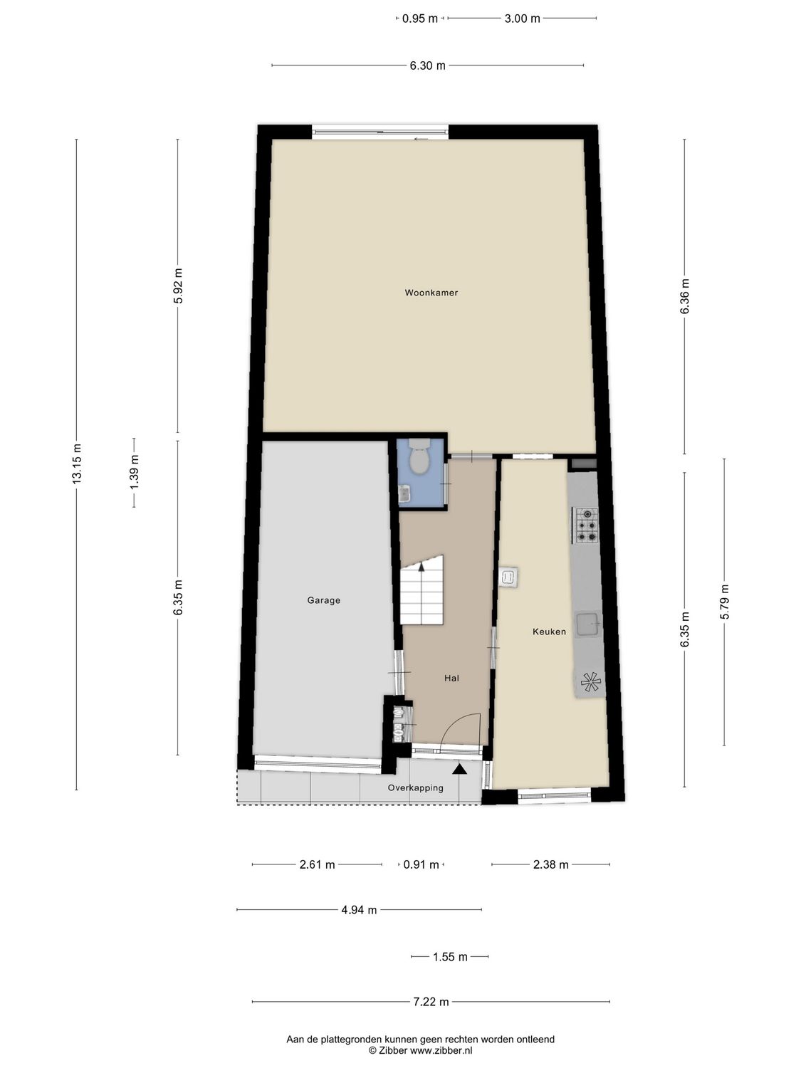 Maria Kleine-Gartmanstraat 108, SPIJKENISSE plattegrond 0