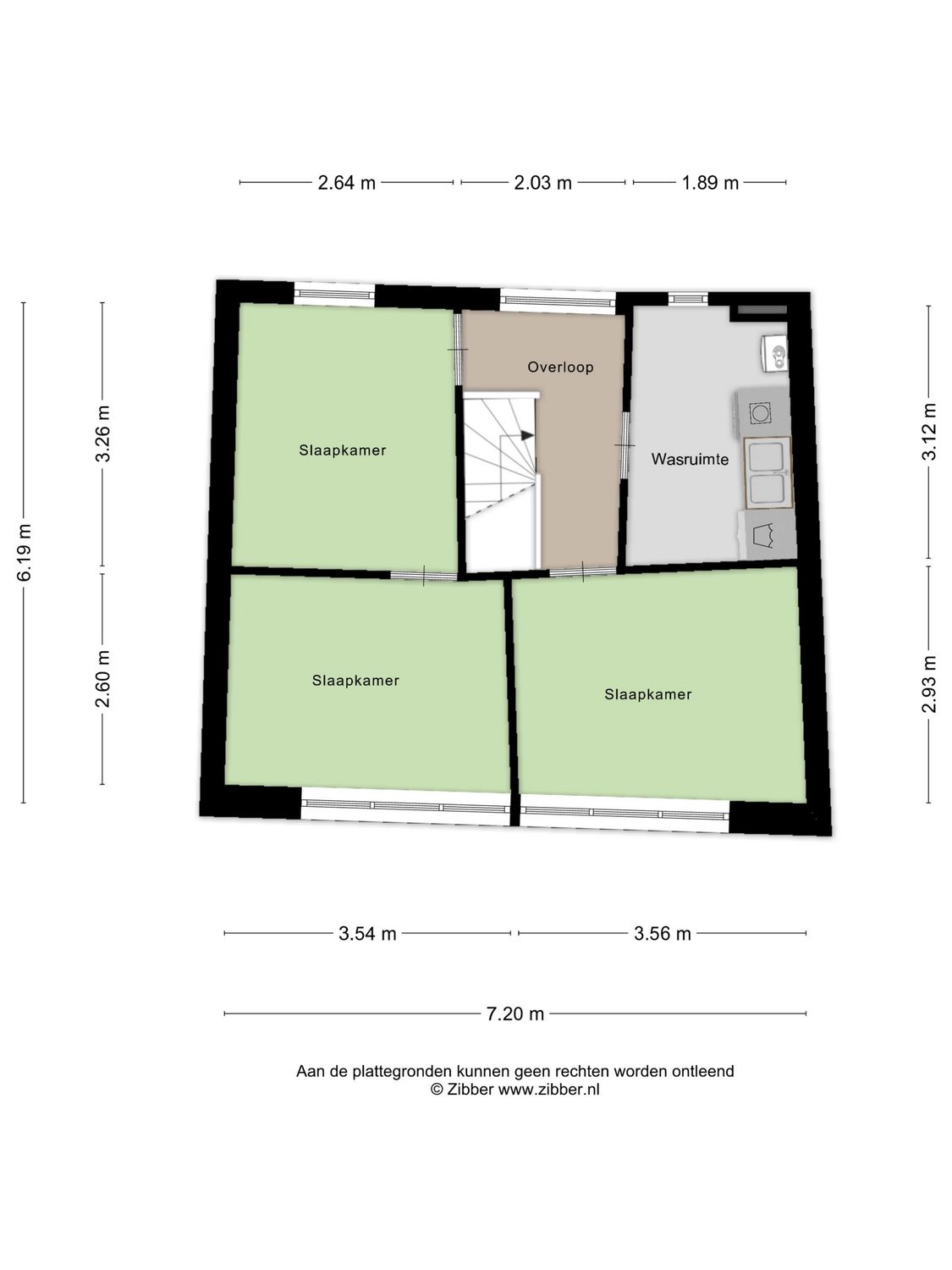 Maria Kleine-Gartmanstraat 108, SPIJKENISSE plattegrond 3