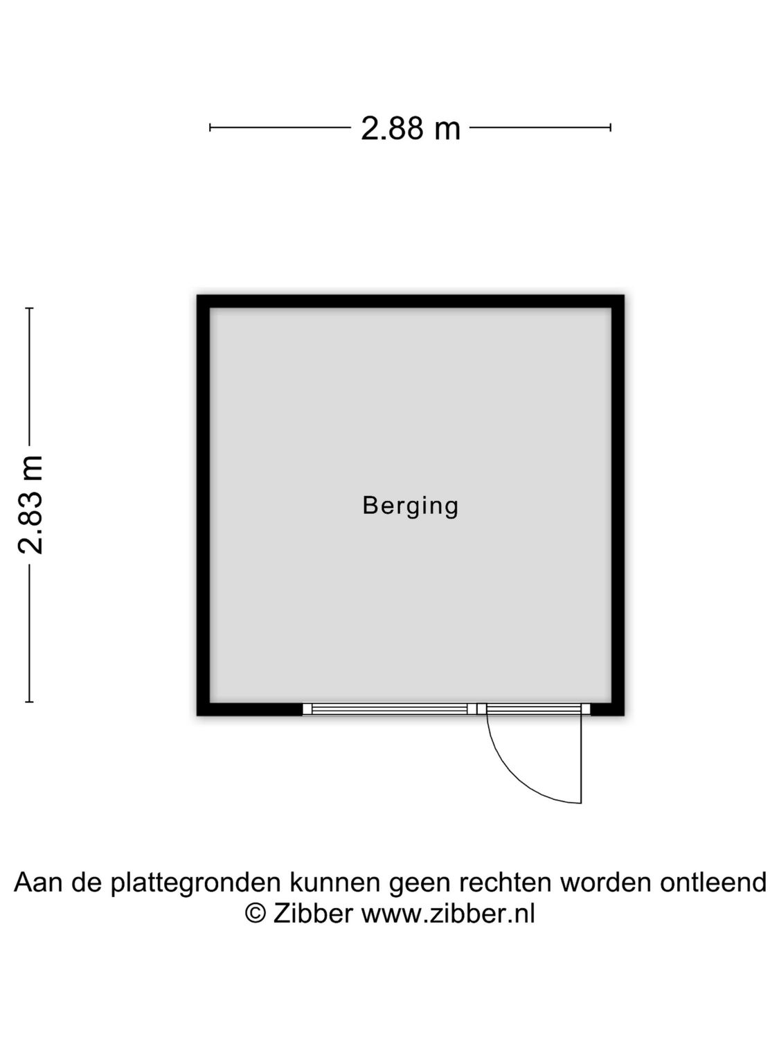 van Cruiningenweg 33, HEENVLIET plattegrond 2