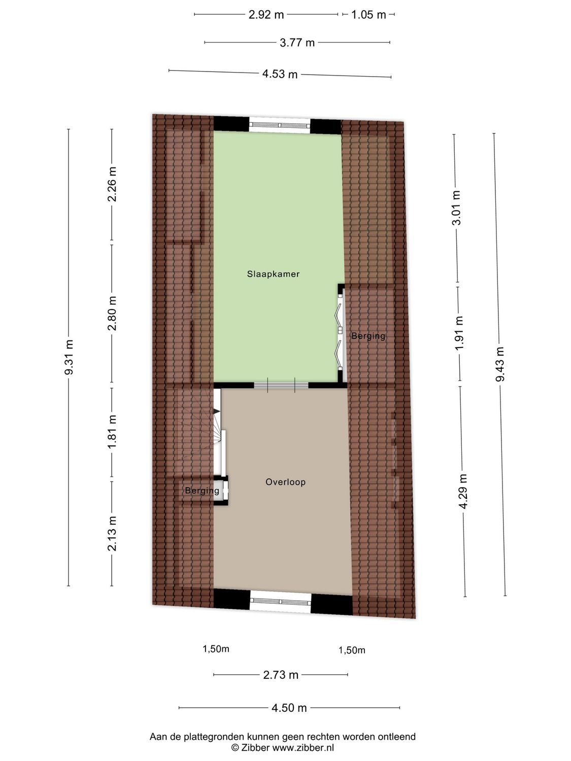 Stationsweg 10, HEENVLIET plattegrond 2