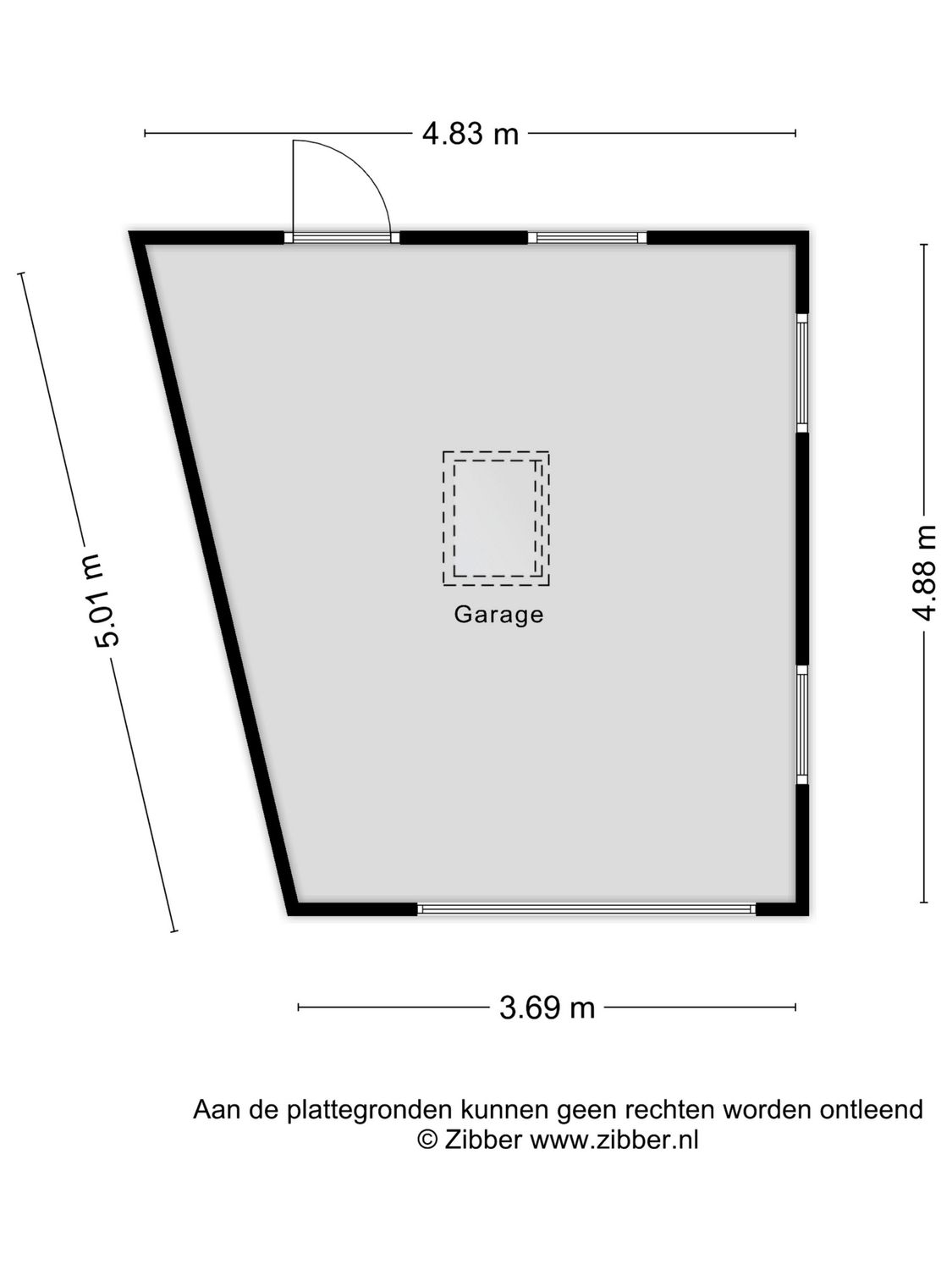 Stationsweg 10, HEENVLIET plattegrond 3