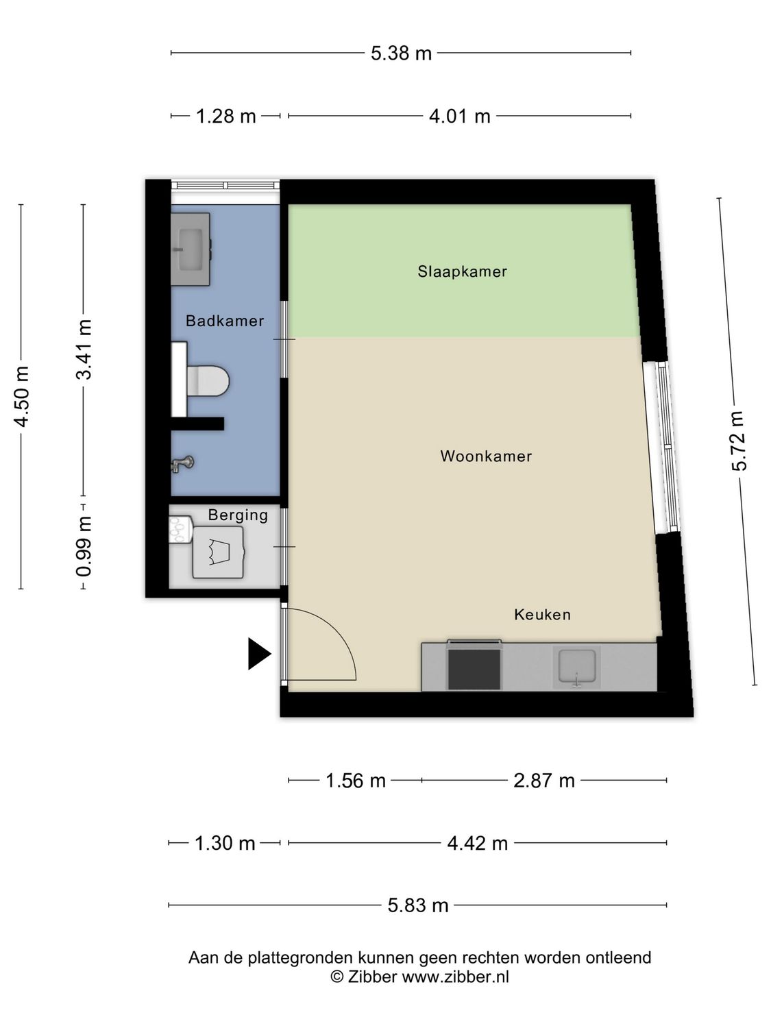 Havenplein 17C, SPIJKENISSE plattegrond 0