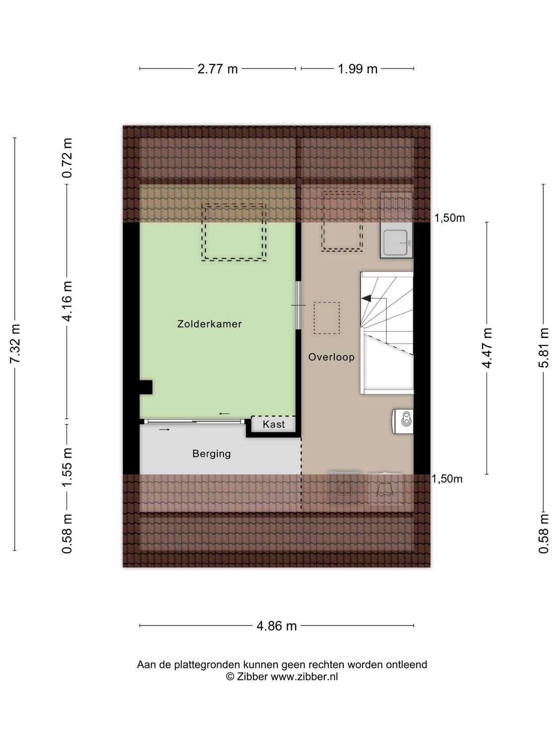 Buntgras 88, SPIJKENISSE plattegrond 4