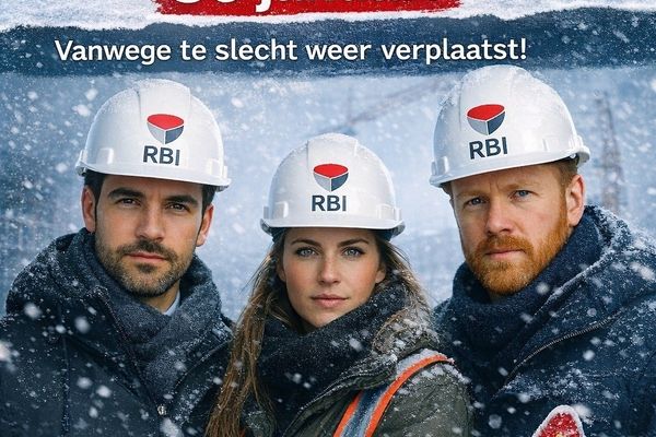 NRBI Netwerkdag & Nieuwjaarsborrel verzet door extreem slecht weer: 9 jan &rarr; 30 jan 2026