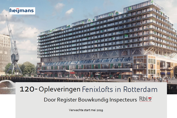 Collectieve Opleveringskeuringen 212 Fenixlofts Rotterdam