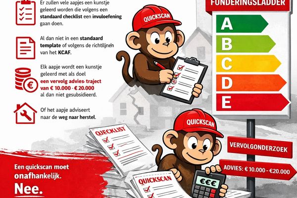 Een aapje een kunstje leren? De risico&rsquo;s van quickscans in het koopproces