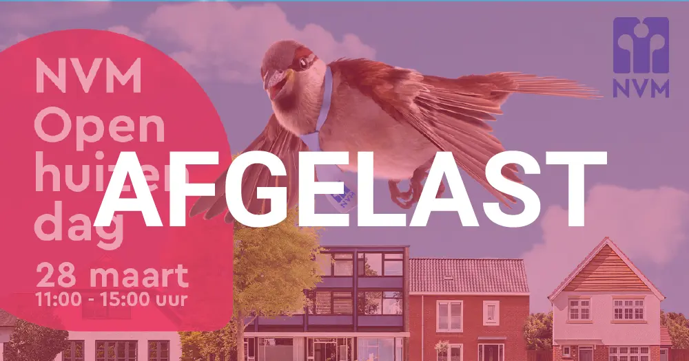 AFGELAST: NVM Open Huizen Dag