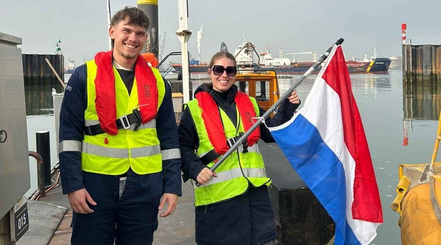 Deze week namen we afscheid van onze stagiair Levi