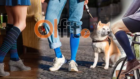 Zware benen? Zo helpen compressiekousen bij staan en lopen