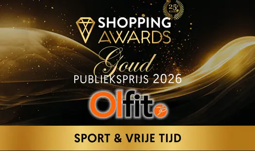 Olfit wint Shopping Award 2026 – Beste Webwinkel in Sport & Vrije Tijd