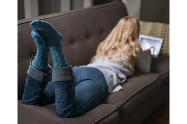 Steunkousen dragen in de winter