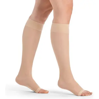 Delilah Dames Pantykousen 140 denier - Compressiekousen open teen
