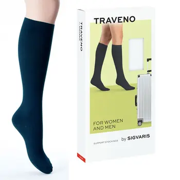 Traveno Compressiekousen - Reiskousen 