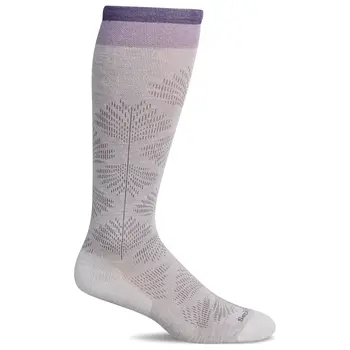 Full Floral Dames Brede Kuit Compressiekousen