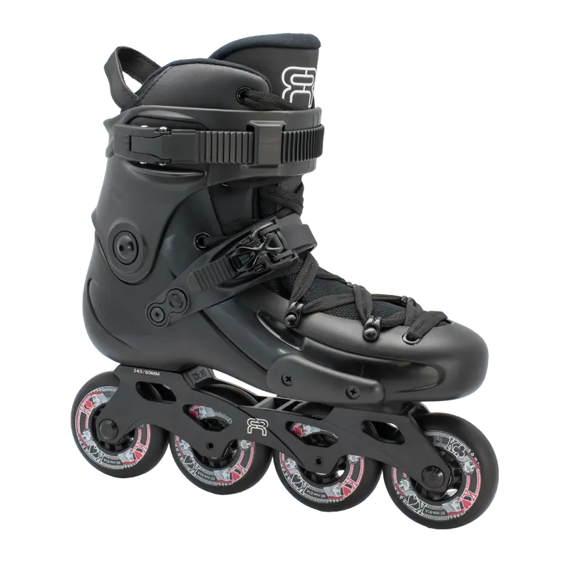 FR3 80 Black Zwart - Free Skates