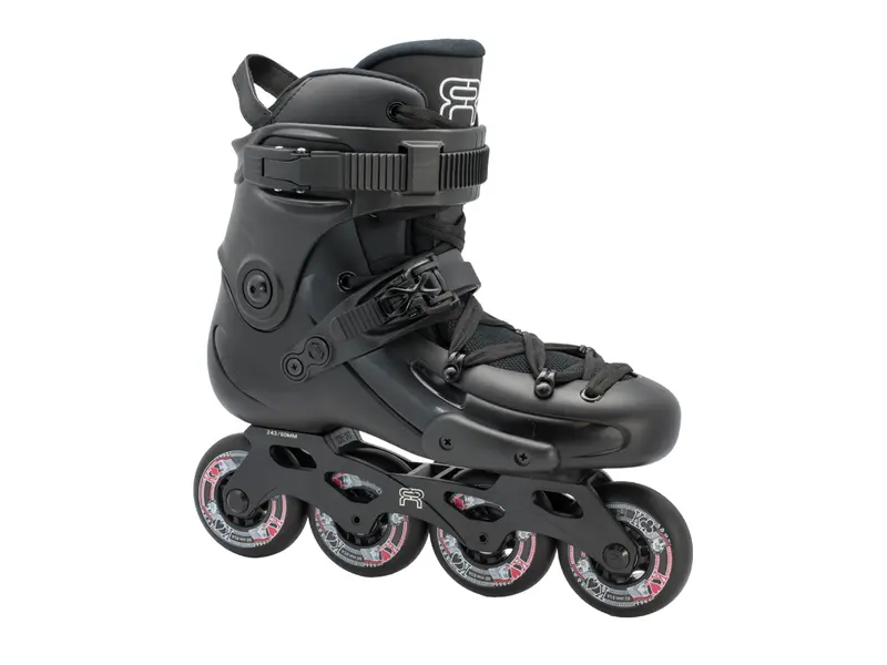 FR3 80 Black Zwart - Free Skates