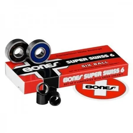 Super Swiss Six Balls Bearings 8 Pack Lagers