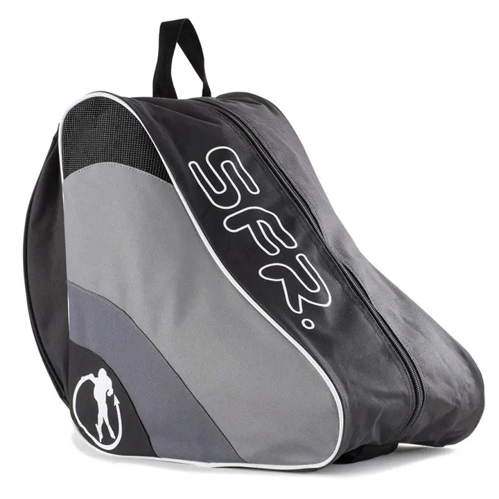 Ice Skate Bag Black Grey Draagtas