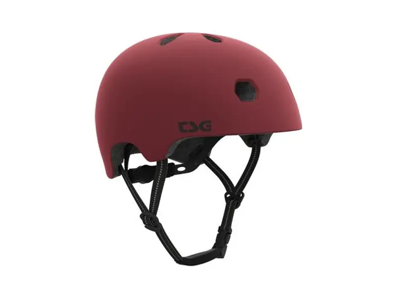 Meta Solid Satin Oxblood - Skate Helm