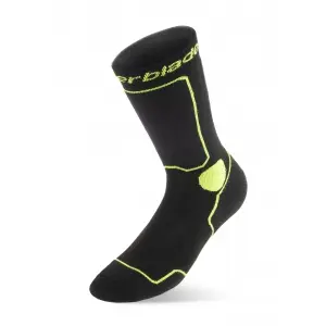 Skate Socks Black Green Skate Sokken